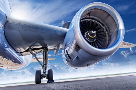 jet engine of an aircraft