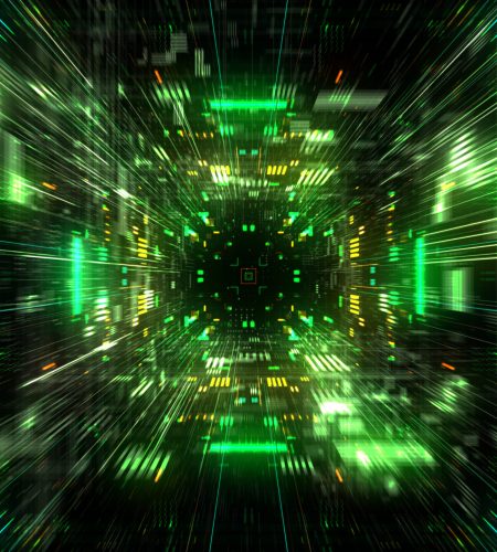 for music videos, night clubs, audiovisual show and performance, LED screens and projection mapping. 3D render